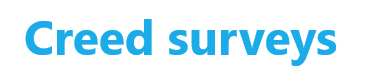 Creed Surveys logo